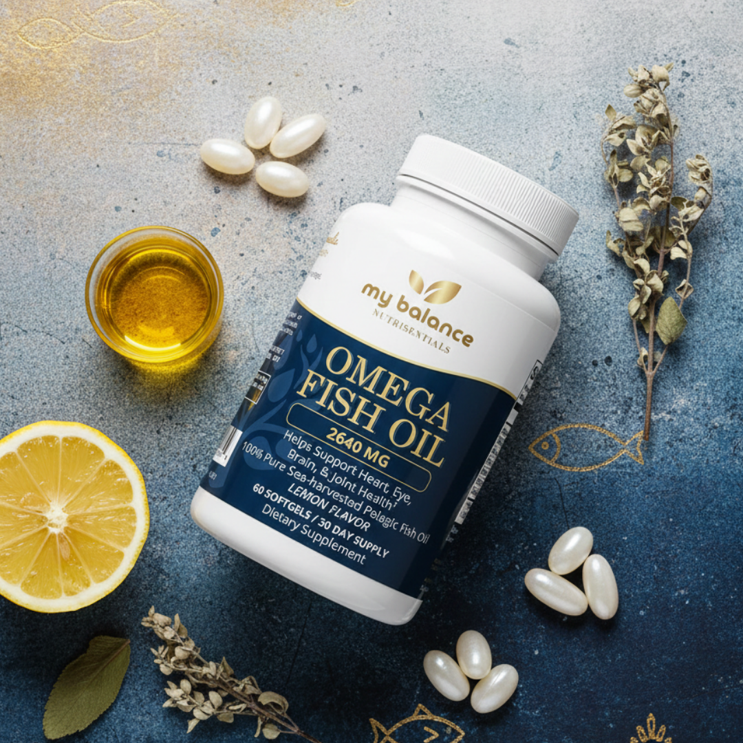 Omega Fish Oil - Omega-3 Fatty Acids