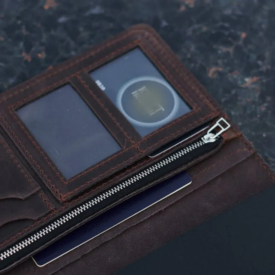 Genuine Leather Portfolio Organizer