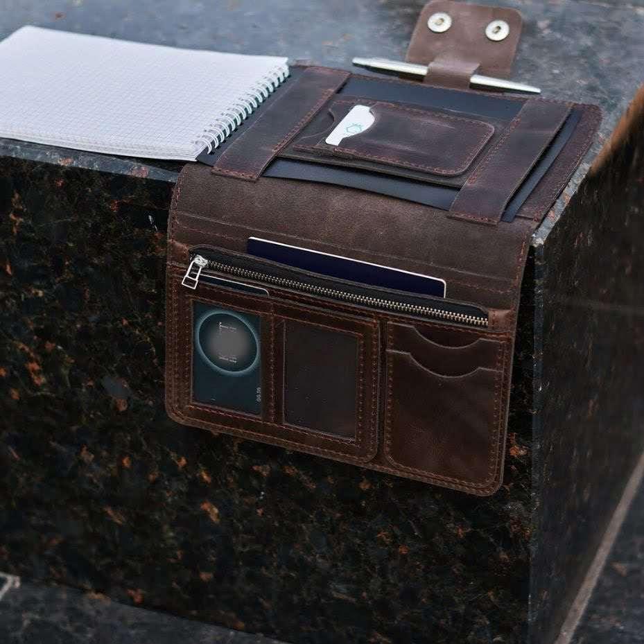 Genuine Leather Portfolio Organizer