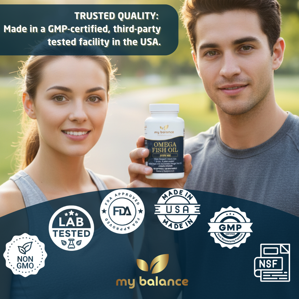 Omega Fish Oil - Omega-3 Fatty Acids