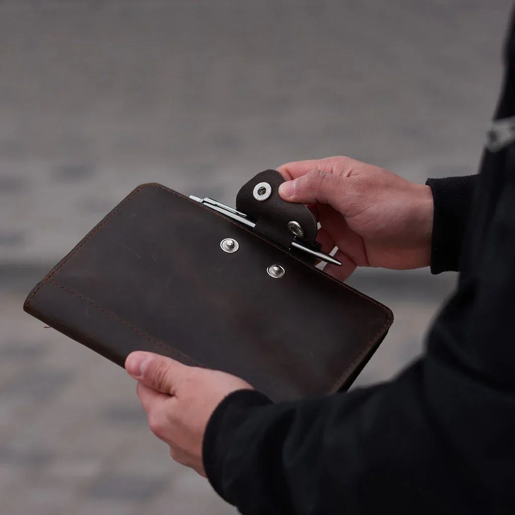 Genuine Leather Portfolio Organizer
