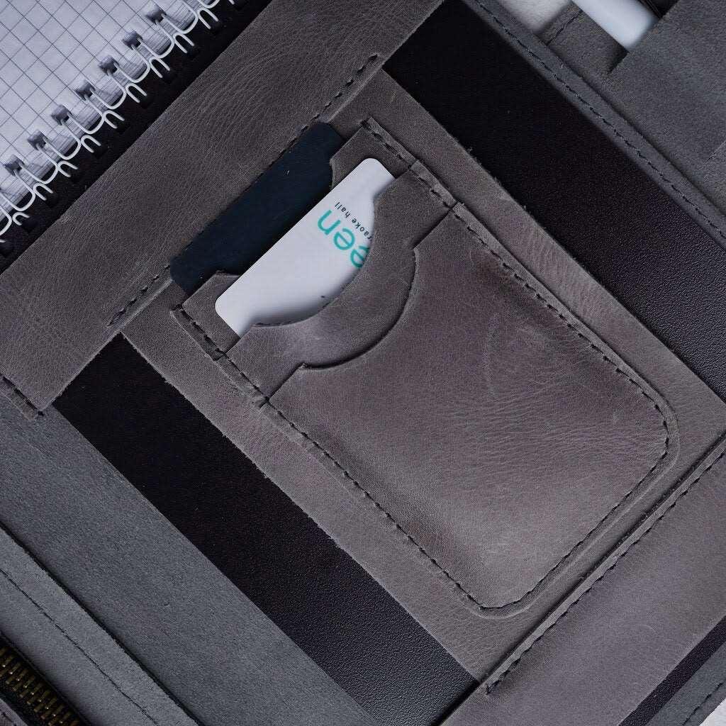Genuine Leather Portfolio Organizer