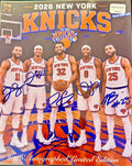2026 New York Knicks Team Signed 8×10 Photograph — ARA Authenticated