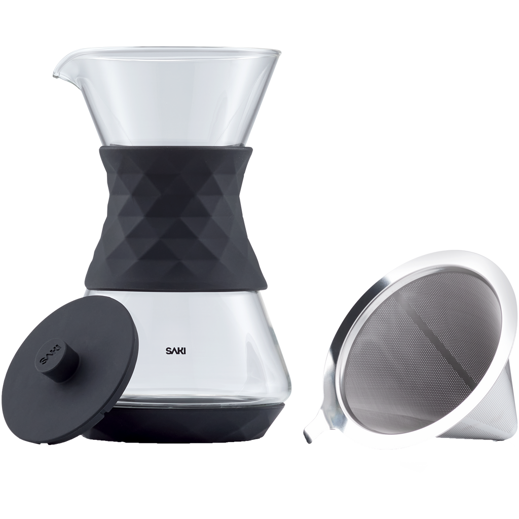 SAKI Pour-Over Glass Coffee Maker