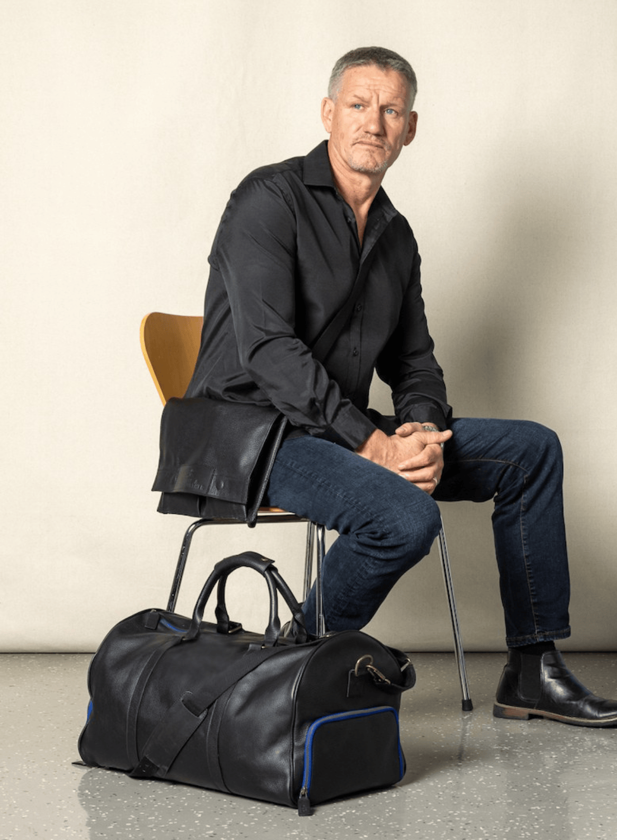 Mission Essential Leather Duffle