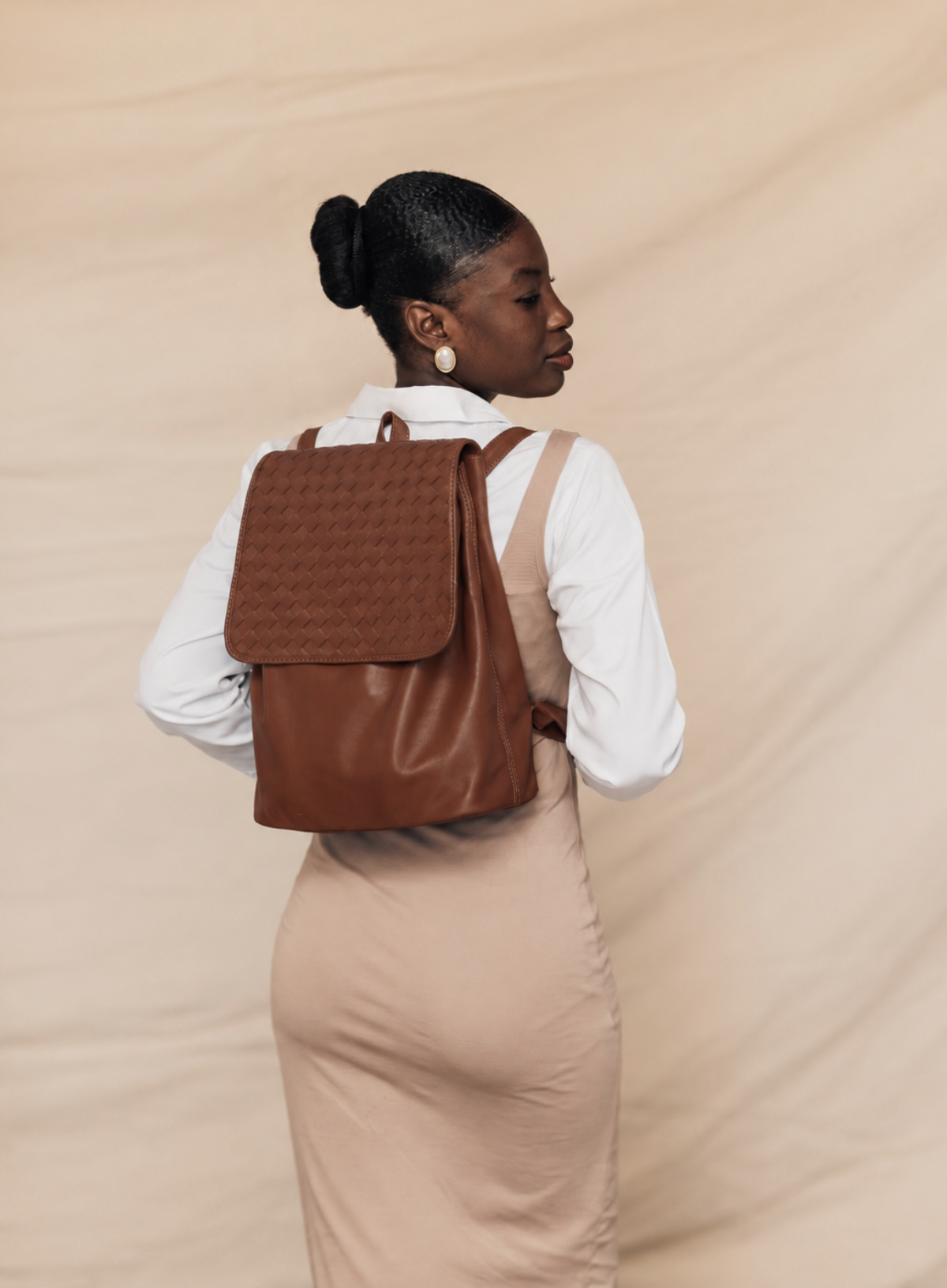 Woven Backpack