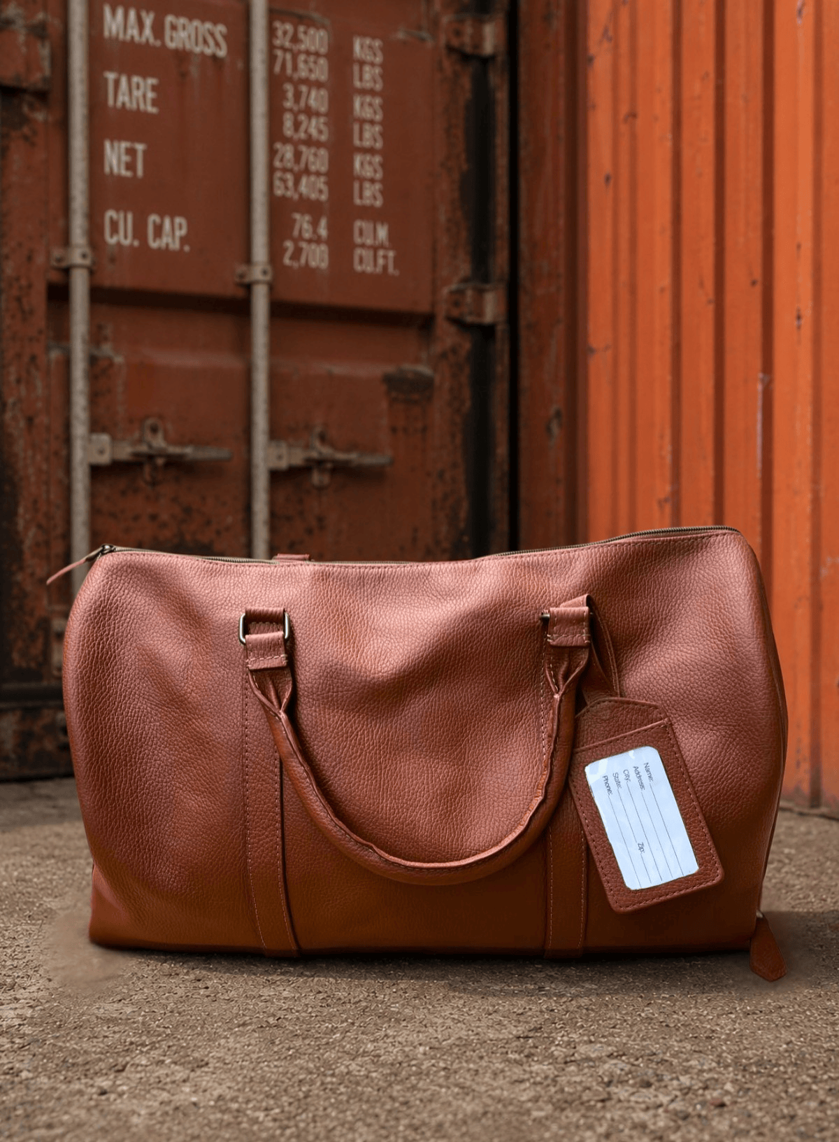 Mission Essential Leather Duffle