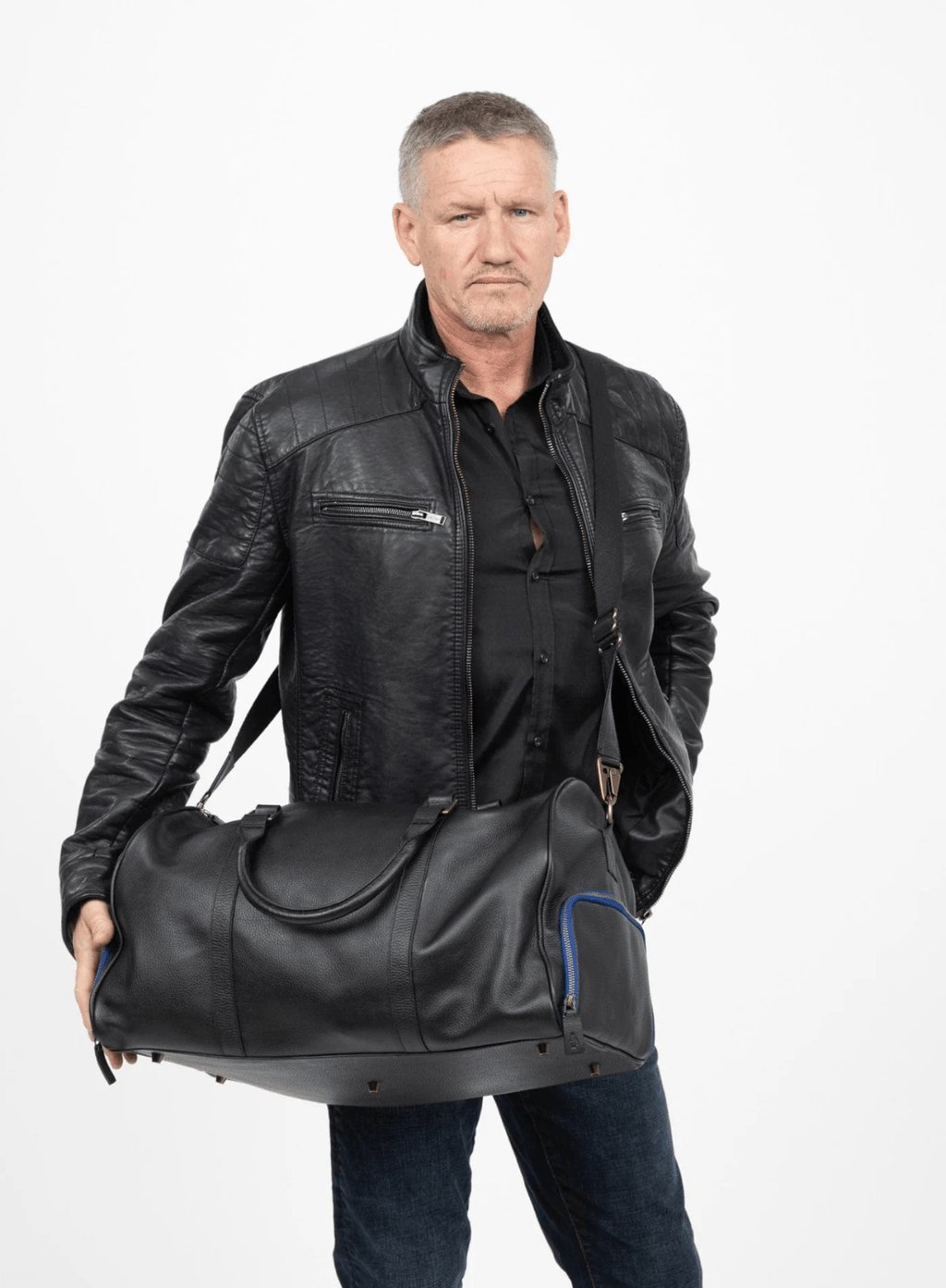 Mission Essential Leather Duffle