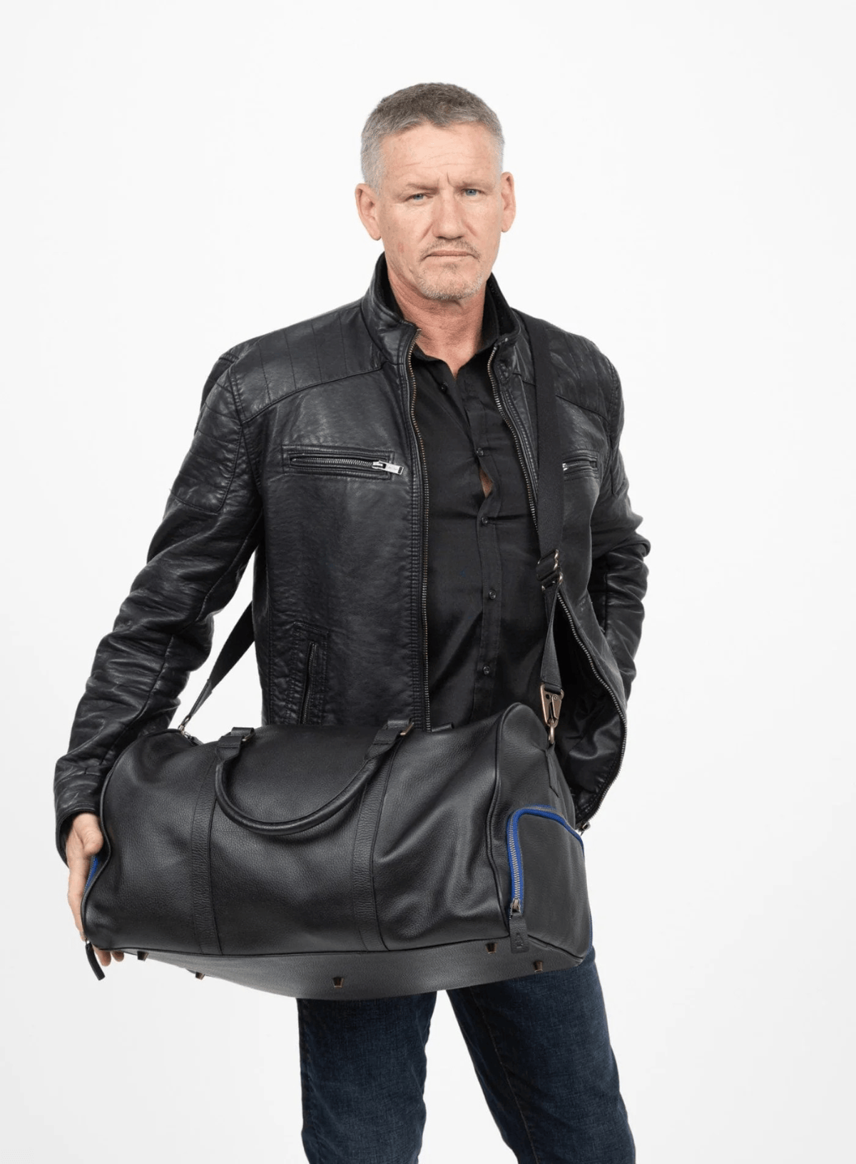 Mission Essential Leather Duffle