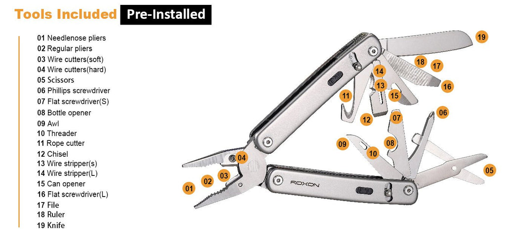 ROXON Flex Modular Multi-Tool