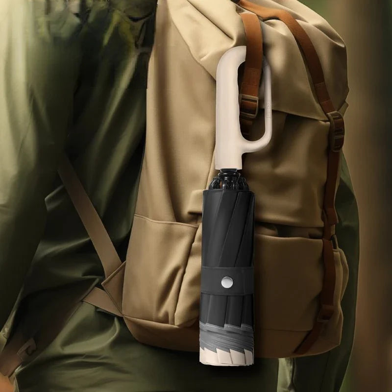 StormGuard Reverse Fold Travel Umbrella