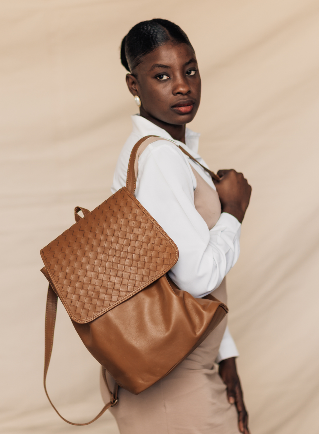 Woven Backpack